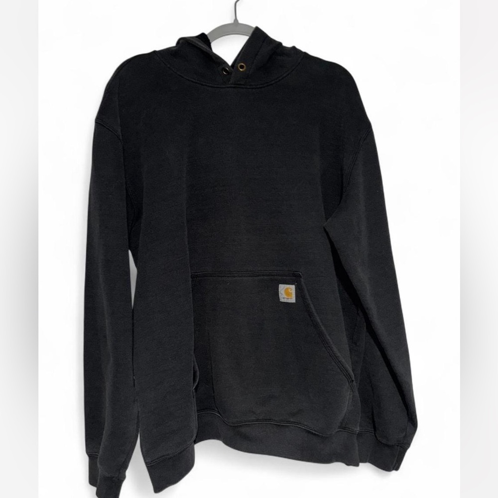 Carhartt Black Hoodie XL Original Fit Sleeve Logo Pullover